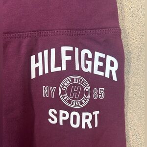 Tommy Hillfiger Sport Maroon Leggings size M